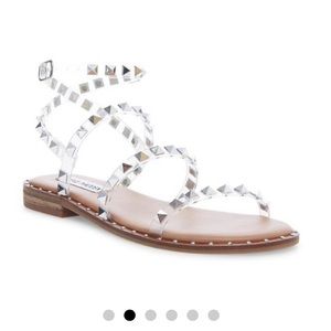 Steve Madden Travel Clear Sandals